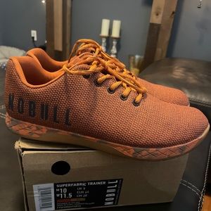 Nobull Superfabric Trainer Low Orange Camo Men 10